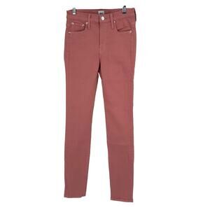 NEW Edwin Pixi Pink 9" Midrise Skinny Jeans  Sz 24 (Anthropologie)